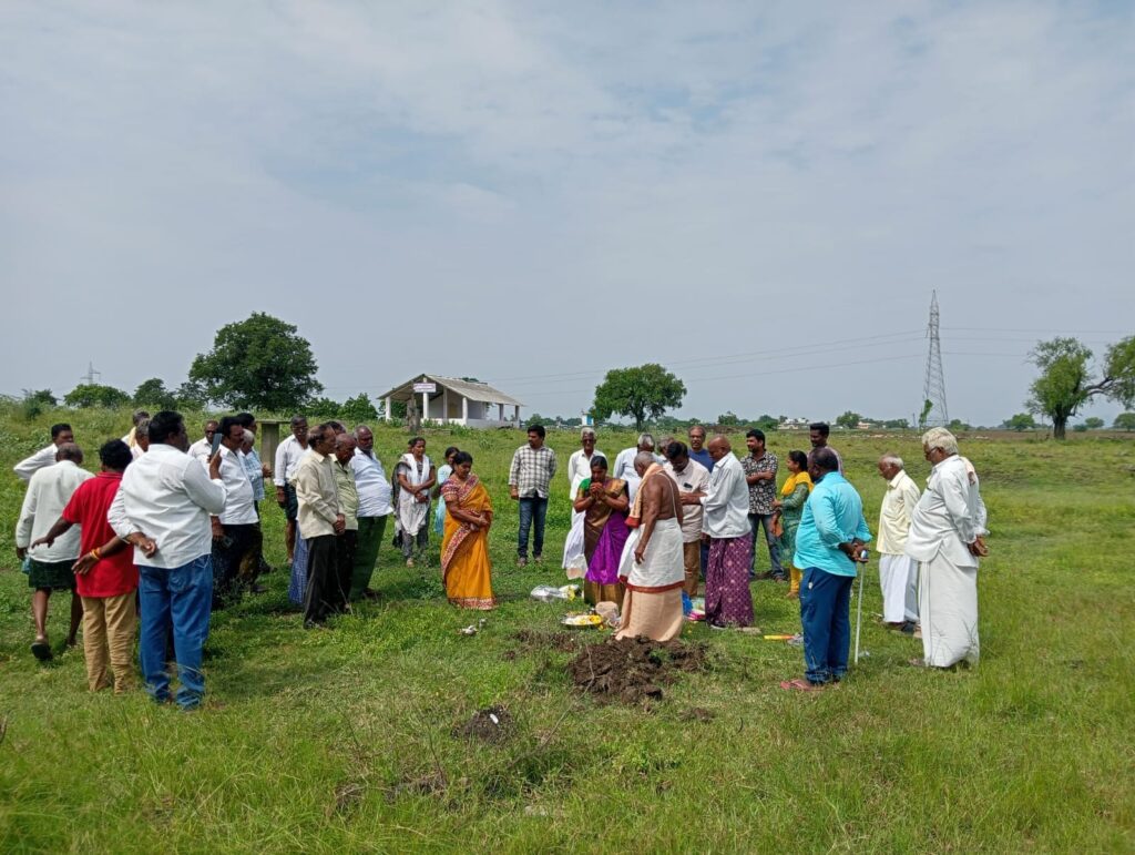 తిమ్మరాజుపాలెంలో ఫిల్టర్ బెడ్స్ నిర్మాణానికి భూమిపూజ – MLA ఏలూరి సాంబశివరావు హామీ నెరవేర్చారు