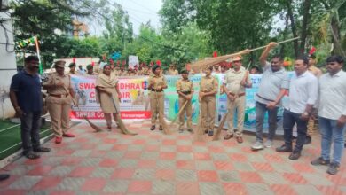swarnandhra-swachandhra స్వర్ణాంధ్ర-స్వచ్ఛ ఆంధ్ర కార్యక్రమం నిర్వహించిన-పల్నాడు జిల్లా పోలీసులు swarnandhra-swachandhra