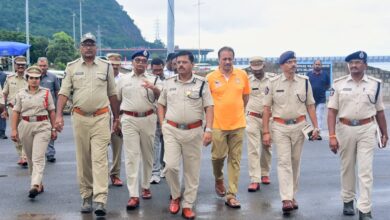 cm paryatana nepadhyam lo CM పర్యటన నేపథ్యంలో భద్రతా ఏర్పాట్లు పరిశీలించిన నగర పోలీస్ కమిషనర్ cm paryatana nepadhyam lo