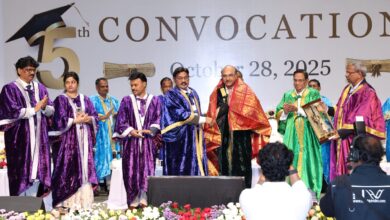 AP SRM ఏపీ ఎస్ఆర్ఎం వర్సిటీలో ఘనంగా స్నాతకోత్సవం – బాధ్యత గల పౌరులుగా ఎదగాలని విద్యార్థులకు పిలుపు AP SRM