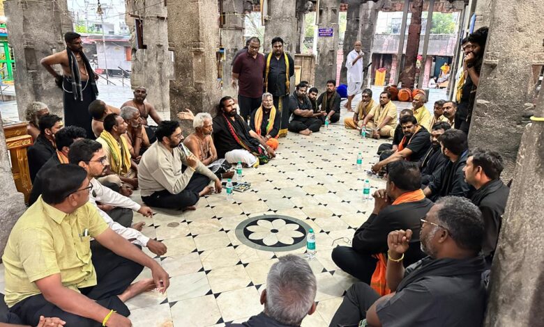 Mangalagiri Local news:మంత్రి నారా లోకేష్ సహకారంతో మంగళగిరిలో అయ్యప్ప స్వామి పడిపూజకు సన్నాహాలు Mangalagiri Local news