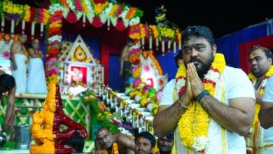 Guntur Local News:-జన చైతన్య ప్రాపర్టీస్ వారి అయ్యప్ప స్వామి మహా పడిపూజ-గుంటూరు పట్టాభిపురంలో Guntur Local News