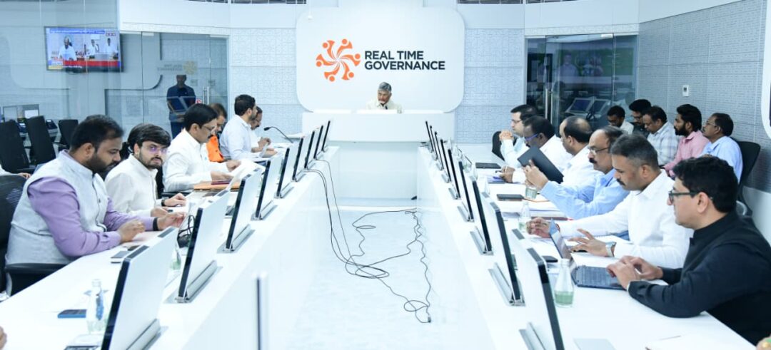 WhatsApp Image 2025-11-10 at 6.04.11 PM Amaravathi news:-వివిధ శాఖల పనితీరుపై ఆర్టీజీ సెంటర్ నుంచి ముఖ్యమంత్రి సమీక్ష.