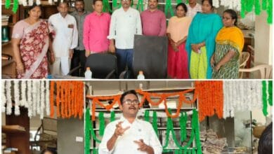 Mangalagiri news:పుస్తకాలే శక్తి – బాలలే భవిష్యత్తు శిల్పులు జాతీయ గ్రంథాలయ వారోత్సవాల్లో డా. ఆనందరావు Mangalagiri news