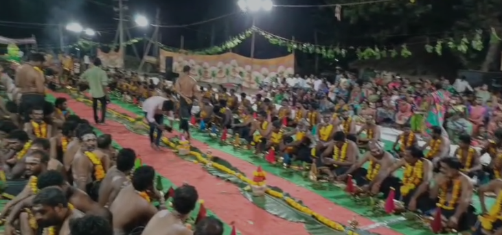 ayya1 pattiseema lo ayyappa :పట్టిసీమలో అయ్యప్ప స్వామి కలశ పూజ వైభవంగా