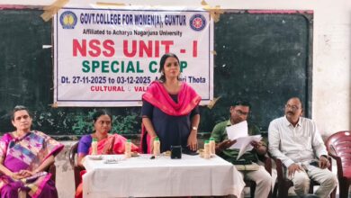 GUNTUR DISTRICT NEWS: సేవా దృక్పథానికి ఎన్.ఎస్.ఎస్ గొప్ప అవకాశం