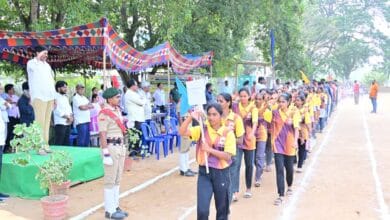 K.V.R & M.K.R :కె.వి.ఆర్ & యం.కె.ఆర్ కళాశాల 45వ క్రీడా వార్షికోత్సవం మరియు డా.డి.యస్.రాజు జూనియర్ కళాశాల 29 క్రీడా వార్షికోత్సవంలో పాలుగొన్న-ఎమ్మెల్యే శ్రీ వేగేశన నరేంద్ర వర్మ రాజు K.V.R & M.K.R