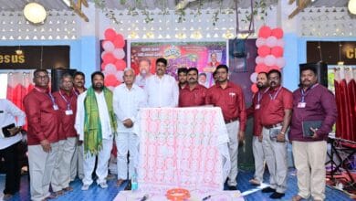 Bapatla local news :బిడారుదిబ్బలో సెమా క్రిస్మస్ వేడుకలు ఘనంగా Bapatla local news