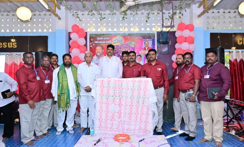 Bapatla local news :బిడారుదిబ్బలో సెమా క్రిస్మస్ వేడుకలు ఘనంగా Bapatla local news