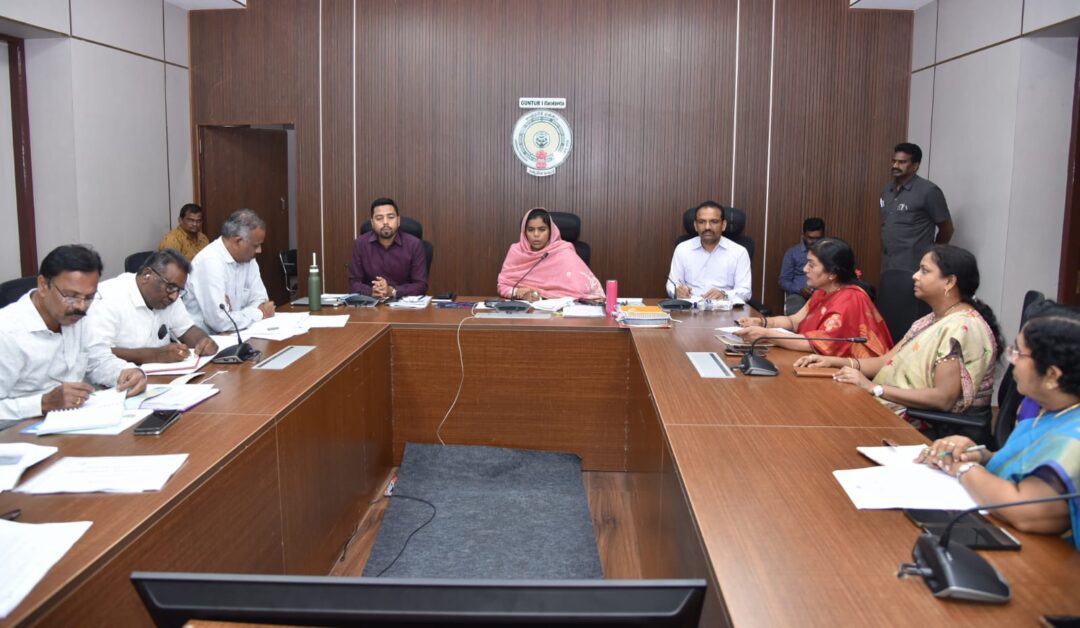 Guntur Locl News :జనవరి 15లోగా అన్ని ప్రభుత్వ కార్యాలయాల్లో ఈ–ఆఫీస్ విధానం అమలు-జిల్లా కలెక్టర్ ఏ. తమీమ్ అన్సారియా