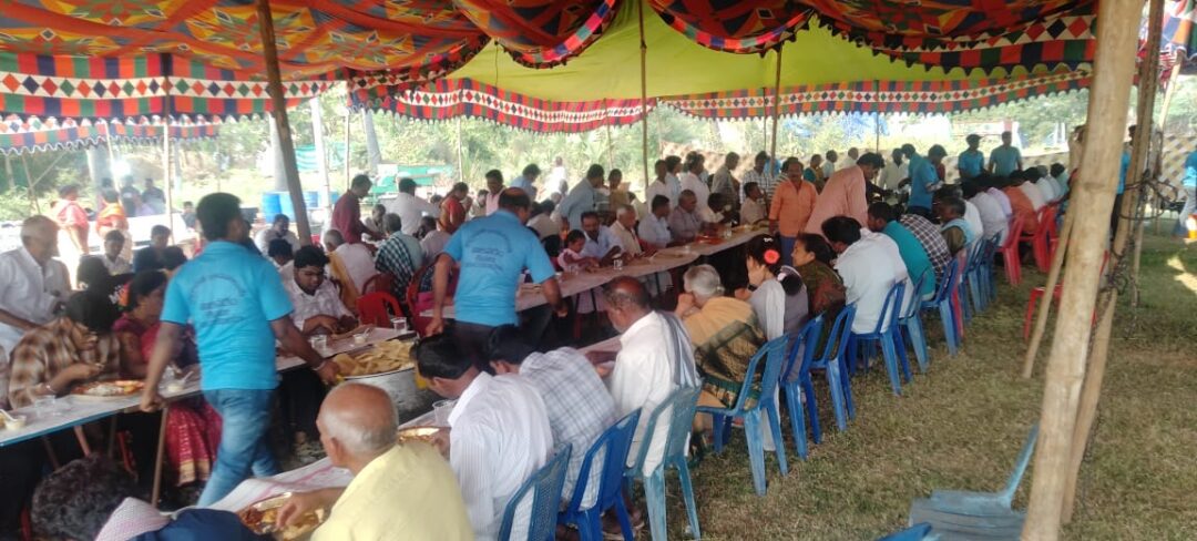 2000 మందితో అక్కివారిపాలెంలో జెండా పండుగ ఘనోత్సవం :అక్కివారిపాలెంలో ఘనంగా క్రీస్తు లూథారన్ చర్చ్ జెండా పండుగ