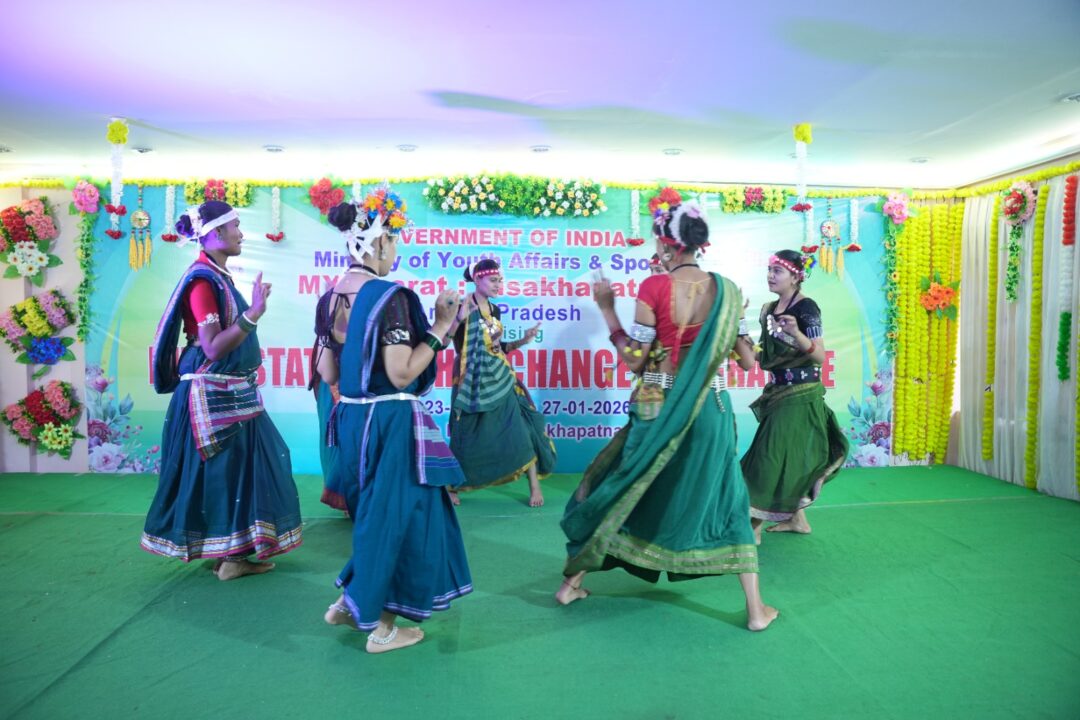 Vesakhapatanam Local News :అంతర్ రాష్ట్ర యువ సమ్మేళనంలో ఎం.ఎస్.ఎం.ఇ చైర్మన్ టి. శివ శంకరరావు