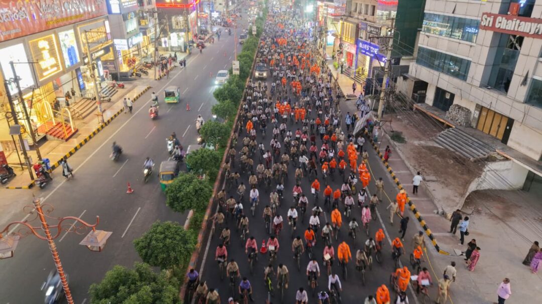 Vijayawada Local News :డ్రగ్స్‌పై దండయాత్ర నినాదంతో ఎన్‌టీఆర్ జిల్లాలో 510 కి.మీ సైకిల్ ర్యాలీ