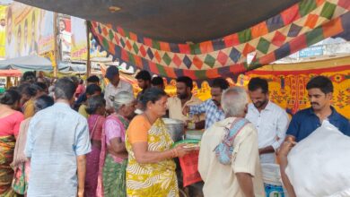 పవన్ కళ్యాణ్ ఆదర్శం గా తుమ్మలల్లి రమేష్ డొక్కా సీతమ్మ క్యాంటీన్ నిర్వహణ