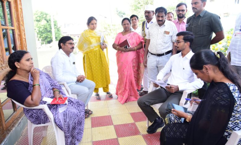 Bapatla Local News :యూనిఫైడ్ ఫ్యామిలీ సర్వేను జాగ్రత్తగా నిర్వహించాలి– జిల్లా కలెక్టర్ డాక్టర్ వి. వినోద్ కుమార్, ఐఏఎస్ Bapatla Local News