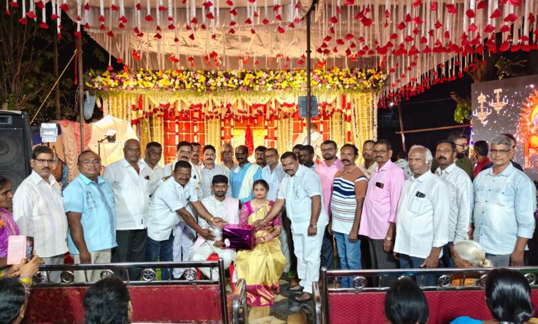 NANDHIRAJUTHOTA NEWS:మాజీ సైనికుల కుటుంబాల వివాహ వేడుకలో సందడి చేసిన రాష్ట్ర అధ్యక్షులు తాండ్ర సాంబశివరావు NANDHIRAJUTHOTA NEWS