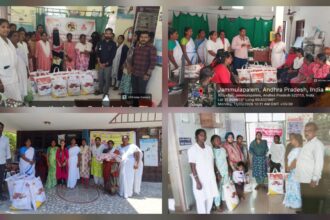 బాపట్ల, ప్రతినిధి: ఆరోగ్యకరమైన సమాజ నిర్మాణమే లక్ష్యంగా బాపట్ల పార్లమెంట్ సభ్యులు మరియు లోక్ సభ ప్యానల్ స్పీకర్ శ్రీ తెన్నేటి కృష్ణప్రసాద్ చేపట్టిన ‘పోషకాహార కిట్ల’ పంపిణీ కార్యక్రమం బాపట్ల మండలంలో ఉత్సాహంగా సాగుతోంది. నియోజకవర్గవ్యాప్తంగా గర్భిణీలు, బాలింతల ఆరోగ్యంపై ప్రత్యేక శ్రద్ధ వహిస్తూ ఎంపీ గారు తీసుకున్న ఈ చొరవపై సర్వత్రా ప్రశంసలు వ్యక్తమవుతున్నాయి. PHC మరియు UPHCలలో పంపిణీ బాపట్ల మండల పరిధిలోని గ్రామీణ ప్రాథమిక ఆరోగ్య కేంద్రాలు (PHC) మరియు పట్టణ ప్రాథమిక ఆరోగ్య కేంద్రాల్లో (UPHC) ఈ పంపిణీ కార్యక్రమం నిర్వహించారు. ముఖ్యంగా వివేకానంద కాలనీ UPHC పరిధిలోని లబ్ధిదారులు ఈ కిట్లను అందుకుని ఆనందం వ్యక్తం చేశారు. "గర్భిణీ స్త్రీలకు, బాలింతలకు పోషకాహారం ఎంతో అవసరం. ఎంపీ గారు స్వయంగా చొరవ తీసుకుని మాకు ఈ కిట్లను ఉచితంగా అందించడం చాలా సంతోషంగా ఉంది. మా ఆరోగ్యంపై ఆయన చూపిస్తున్న శ్రద్ధకు ధన్యవాదాలు." — స్థానిక లబ్ధిదారులు కార్పొరేట్ సామాజిక బాధ్యత (CSR) - భాగస్వామ్యం భారత ప్రభుత్వ ప్రతిష్టాత్మక లక్ష్యాలైన వికసిత్ భారత్ 2047, ఆయుష్మాన్ భారత్, మరియు పోషణ్ అభియాన్ ఆశయాలకు అనుగుణంగా ఈ కార్యక్రమం రూపుదిద్దుకుంది. మద్దతు: గెయిల్ (ఇండియా) లిమిటెడ్ CSR నిధులు. నిర్వహణ: అవంత్ ఫౌండేషన్ మరియు కృష్ణప్రసాద్ ఫౌండేషన్ సంయుక్త ఆధ్వర్యంలో ఈ బృహత్తర కార్యక్రమం కొనసాగుతోంది. ముఖ్య విశేషాలు: లక్ష్యం: తల్లీబిడ్డల ఆరోగ్య పరిరక్షణ మరియు పోషకాహార లోపాన్ని నివారించ.